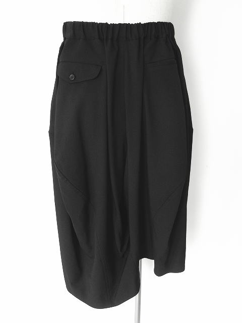 ブラック コムデギャルソン 1D-P002 サルエルパンツ 日本製 S BLACK COMME des GARCONS【ブラック コム デ ギャルソン】正規取り扱い
